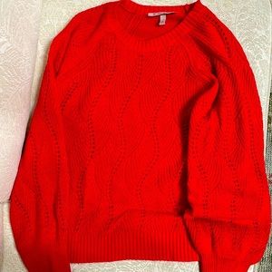Knitted pattern medium weight sweater